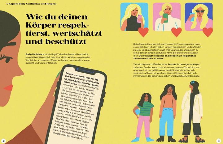 Actual product image Zuckersüss Das Body Confidence Buch. Ein Handbuch für radikales Selbstvertrauen (German, Naomi Wilkinson, Phillippa Diedrichs, Ulrike Brauns, 2024)