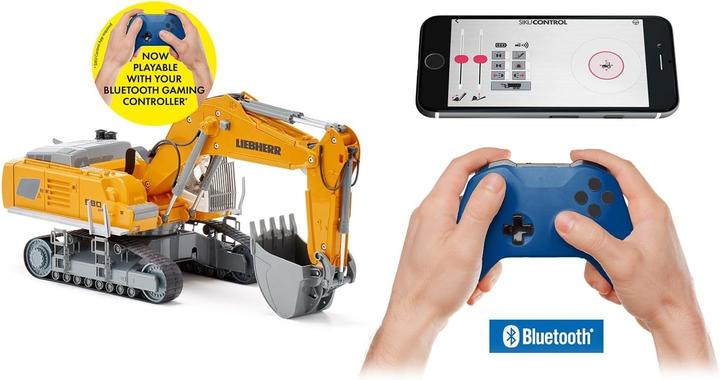 Actual product image Siku Liebherr R980 SME crawler excavator