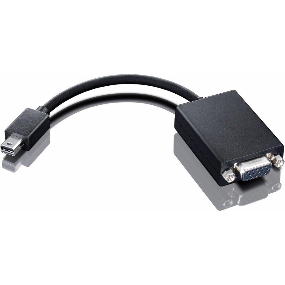 Lenovo 03X6402 (VGA, 20 cm), Data + Video Adapter, Schwarz