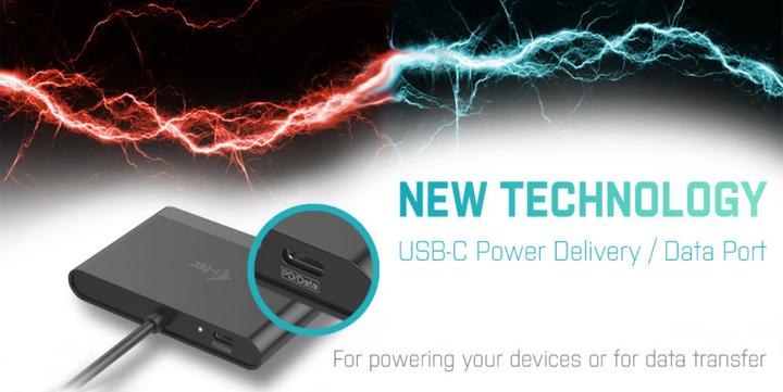 Actual product image i-tec USB-C to (USB-C, 4 Ports)
