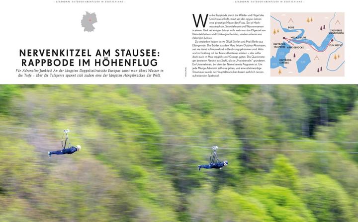 Image du produit Bildband Legendäre Outdoorabenteuer in Deutschland (Allemand, 2023)