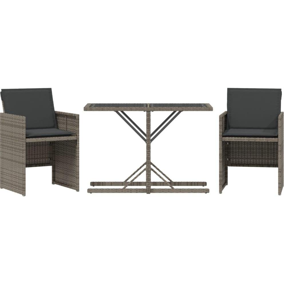 VidaXL, Gartenlounge, 10-tlg. Garten-Lounge-Set mit Kissen