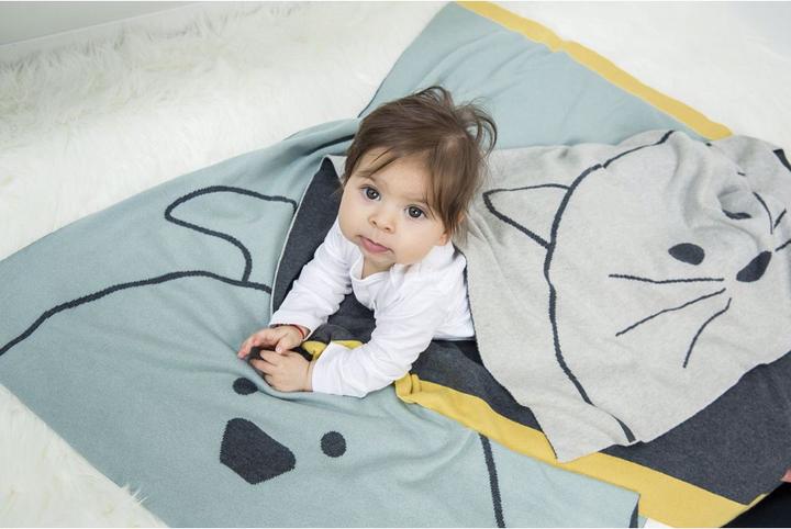 Produktbild Lässig Strickdecke (80 x 110 cm)