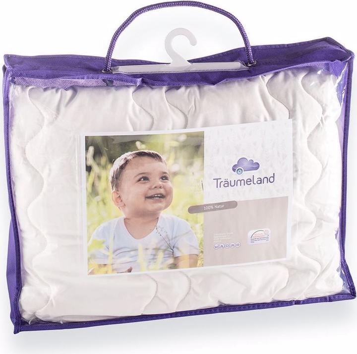 Image du produit Träumeland Oreiller pour bébé naturel et doux (40 x 60 cm)
