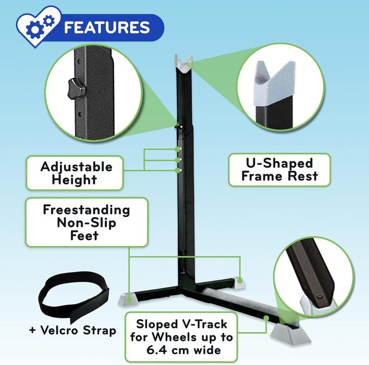 Actual product image Bike Nook Vertikale Fahrradständer, 2 Stück