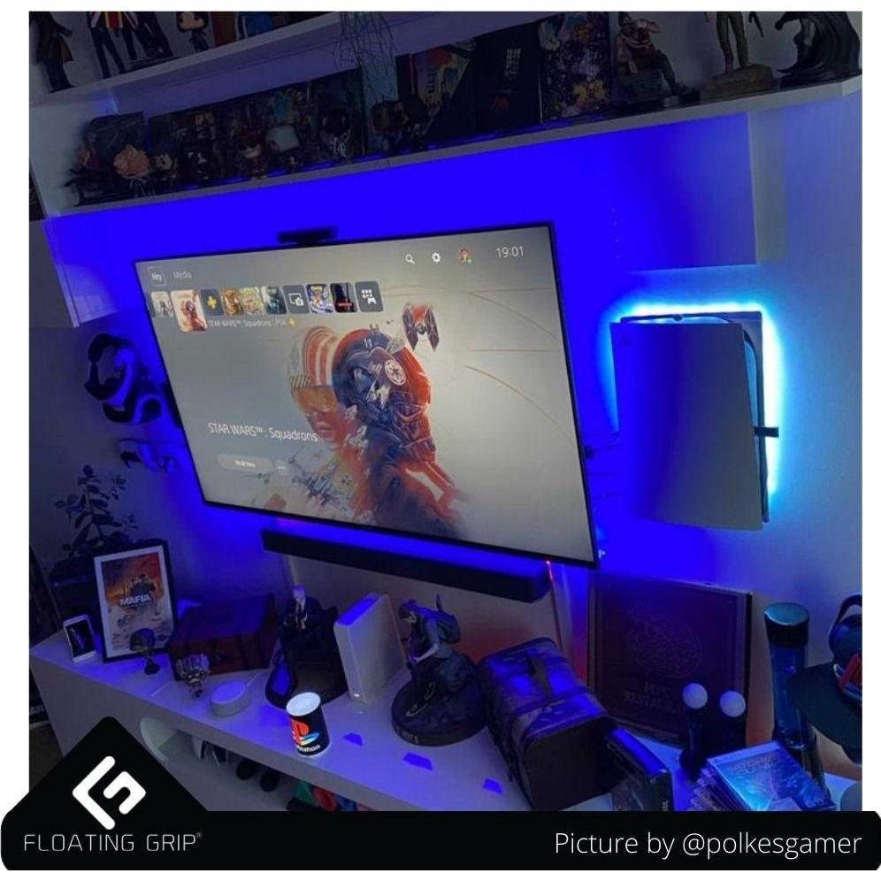 Thumbnail - Floating Grip, LED Streifen, Led Wire Light with USB Blue (Blau, 50 cm, Indoor)