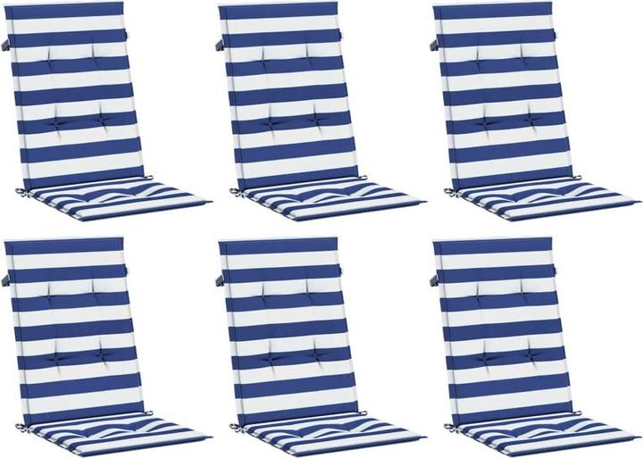 Energie-Label vidaXL Gartenstuhlauflage für Hochlehner (120 x 50 cm)