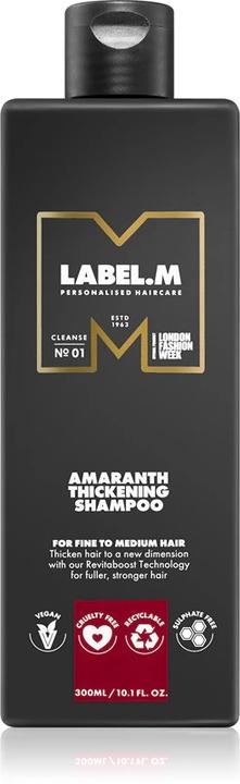 Label.M Amaranth Thickening Shampoo 300 ml (Liquid shampoo, 300 ml)