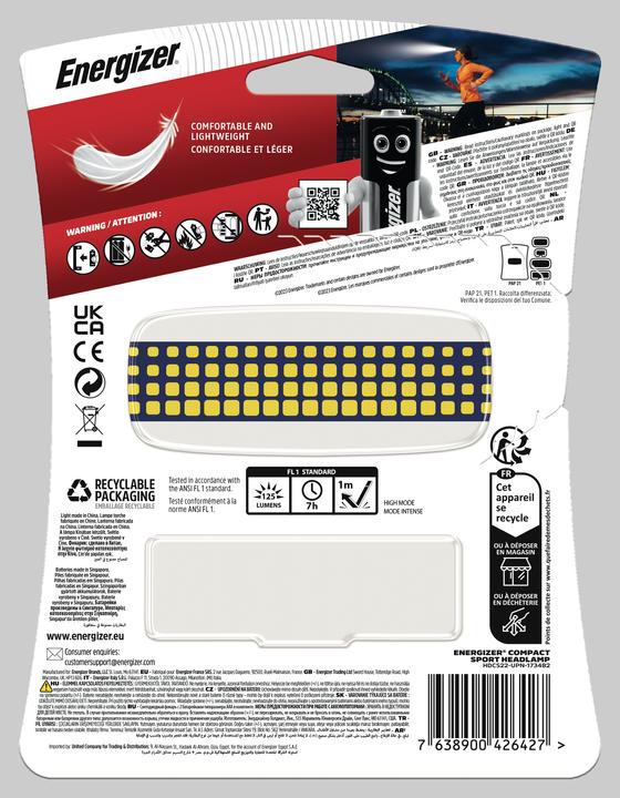 Produktbild Energizer Compact Sport (125 lm)