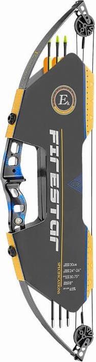 Actual product image Ek Archery Łuk bloczkowy Poe Lang EK Firestar 25 lbs carbon blue