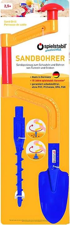 Actual product image Spielstabil Sand drill combi