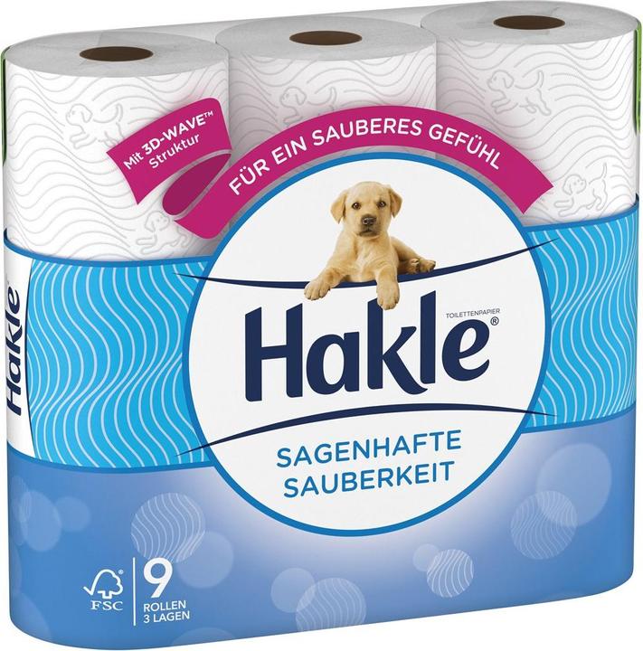 Hakle Arctic White (9 x)