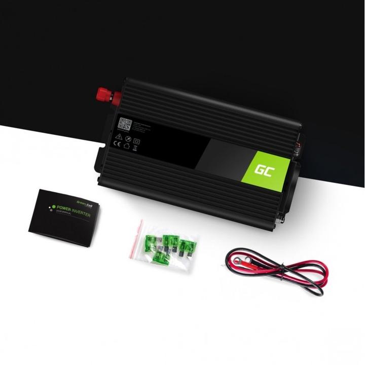 Image du produit GreenCell Voltage Car Inverter 24V to 230V 1000W Full Sine Wave