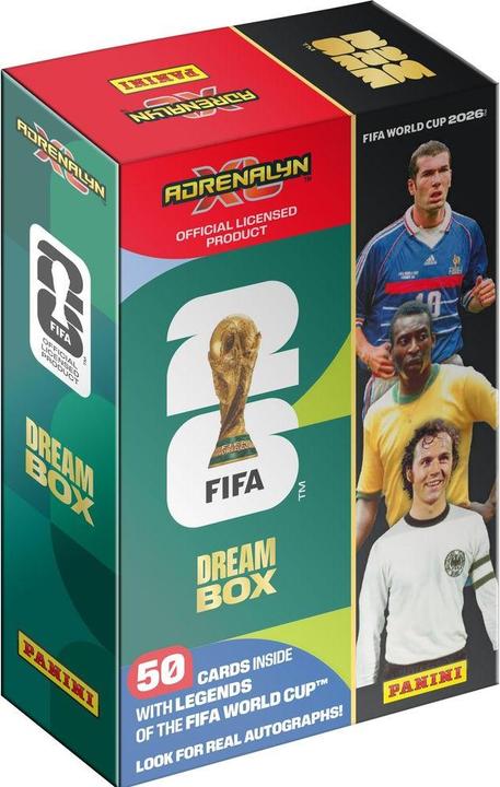 Actual product image Panini FIFA World Cup 2026 Dream Box (English, Multilingual, Booster Pack)