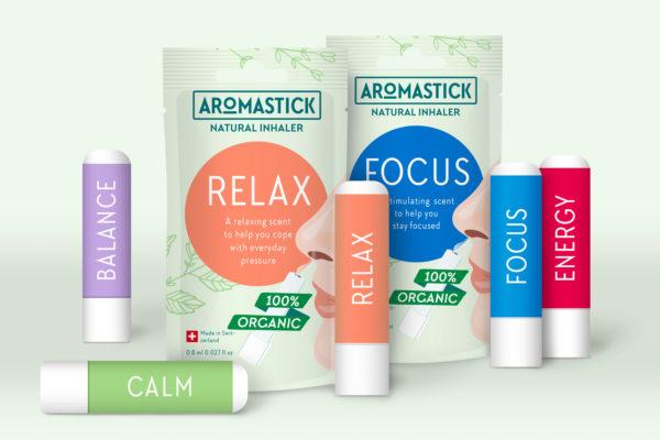Actual product image Aromastick Riechstift 100% Bio Refresh