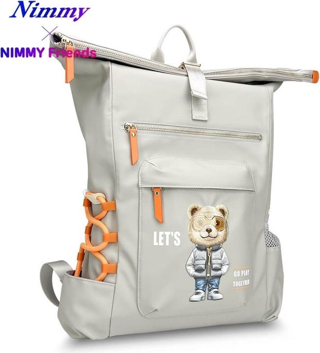 Immagine prodotto Nimmy Cool&Cute 2.0 Bear laptop backpack grey