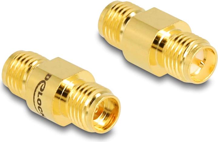 Delock Adapter RP-SMA Buchse zu SMA Buchse (Stecker und Verbinder)