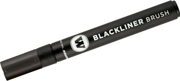 Actual product image Molotow Watercolour pencil Brush Blackliner 1-2mm black (1x)
