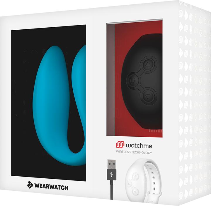 Actual product image Wearwatch Dual Pleasure Wireless Technology Watchme Indigo / Jet Black