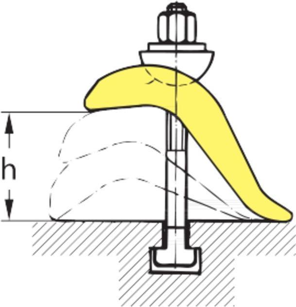 Produktbild Amf Spannpratze stufenlos verstellbar