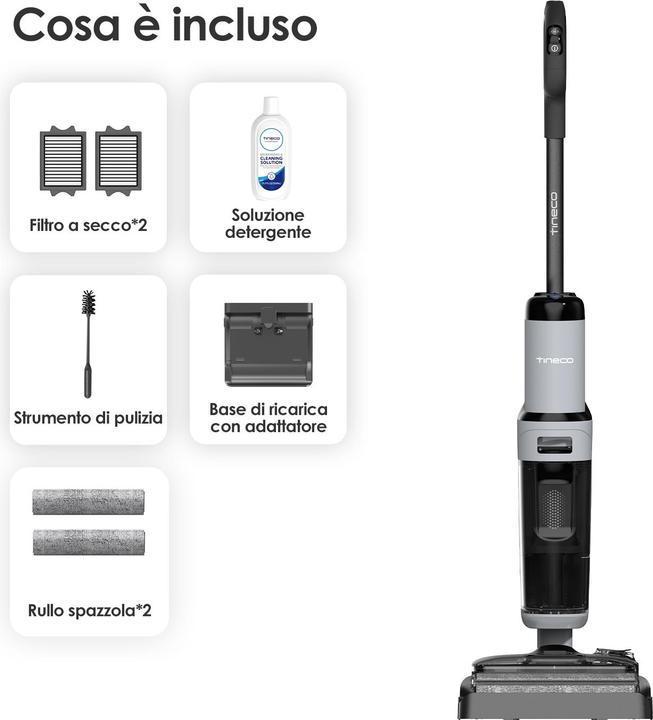 Image du produit Tineco Akku-Bodenreiniger Floor One i5 Stretch (Aspirer + balayer)
