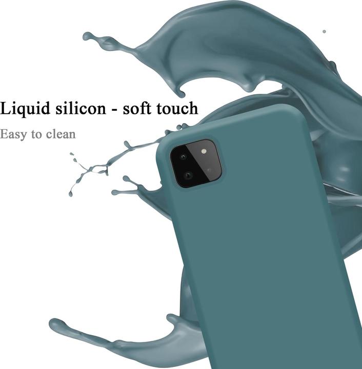 Produktbild Cadorabo TPU Liquid Silicone Case Hülle (Samsung Galaxy A22 5G)