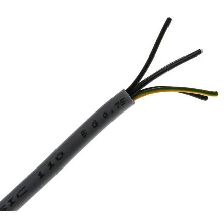 Thumbnail - Rs Pro, Kabelleitung, YY 5 core 0.75mm control cable 50m (350 m)