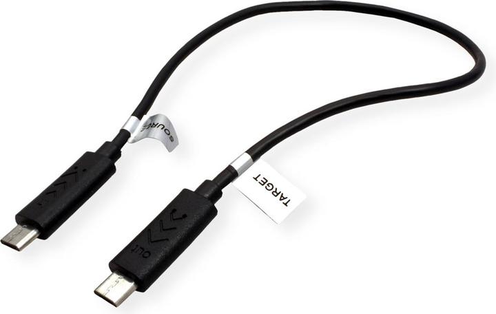 Actual product image Roline USB charging cable (0.30 m, USB 2.0)