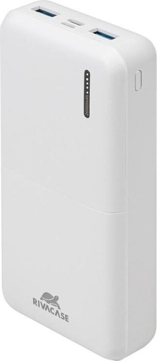 Produktbild Rivacase POWER BANK USB 20000 mAh/VA2572 Baltas (20000 mAh, 20 W, 74 Wh)