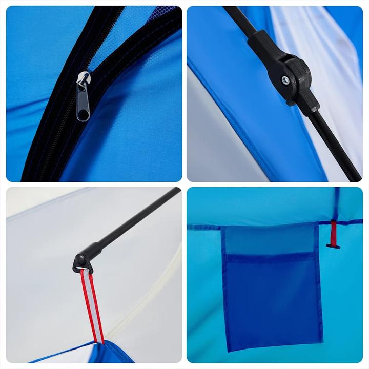 Image du produit VidaXL Tente de plage 3 personnes Quick Release imperméable (Tente de plage, 2.55 kg, 3 personnes)