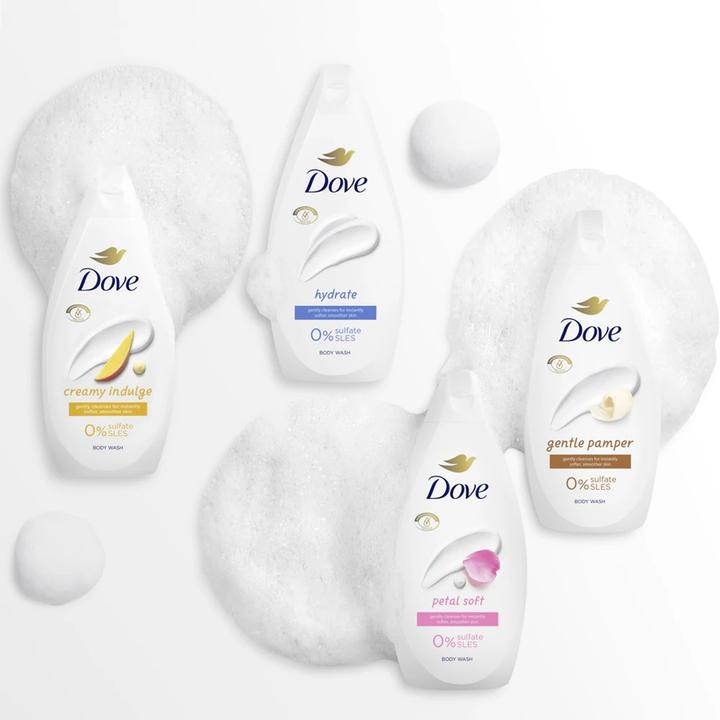 Actual product image Dove Creamy Indulge Shower Gel (450 ml)