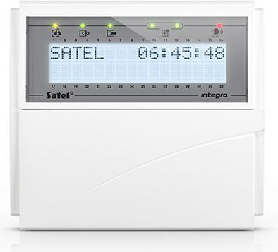 Actual product image Satel LCD keypad (white backlight) INT-KLCD-W