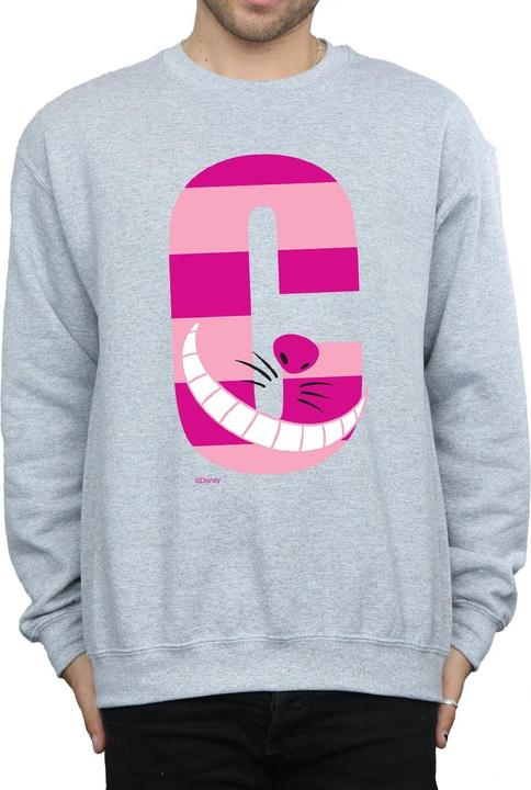 Actual product image Disney Mens Alphabet A Is For Alice Sweatshirt (3XL)