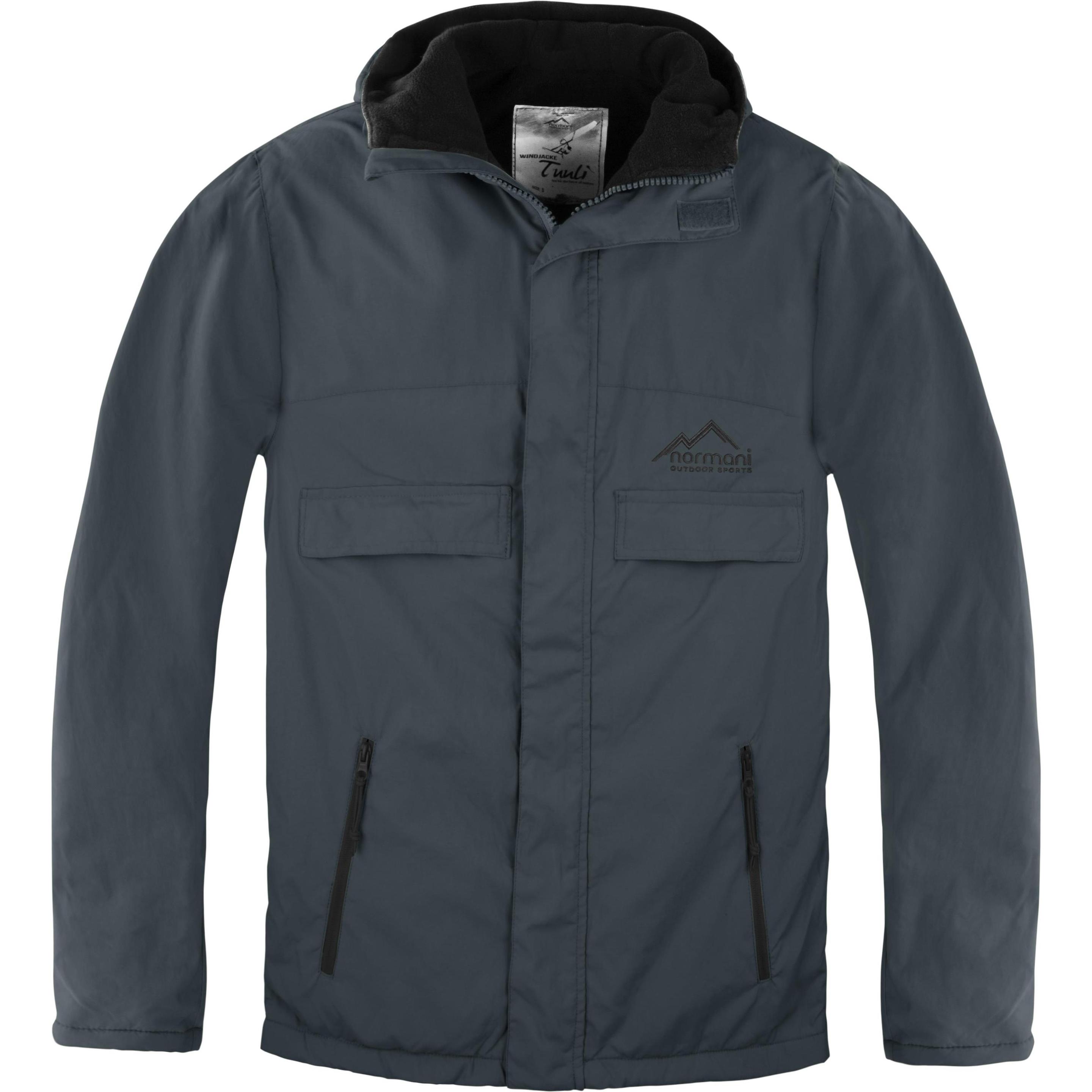 Normani, Herren, Jacke, Herren Windjacke Tuuli (L), Grau, L