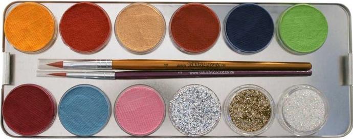 Produktbild Eulenspiegel Schminkpalette 24-er