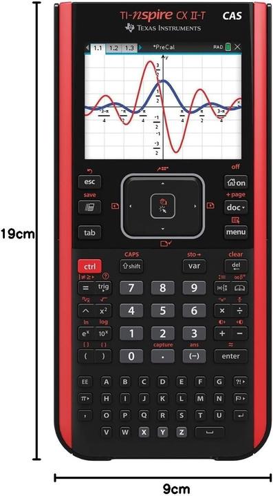 Immagine prodotto TI Nspire CX II-T CAS (Accumulatore di carica elettrica)