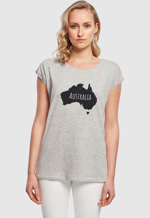 Produktbild Merchcode Ladies Australia Extended Shoulder Tee - 113109 (M)