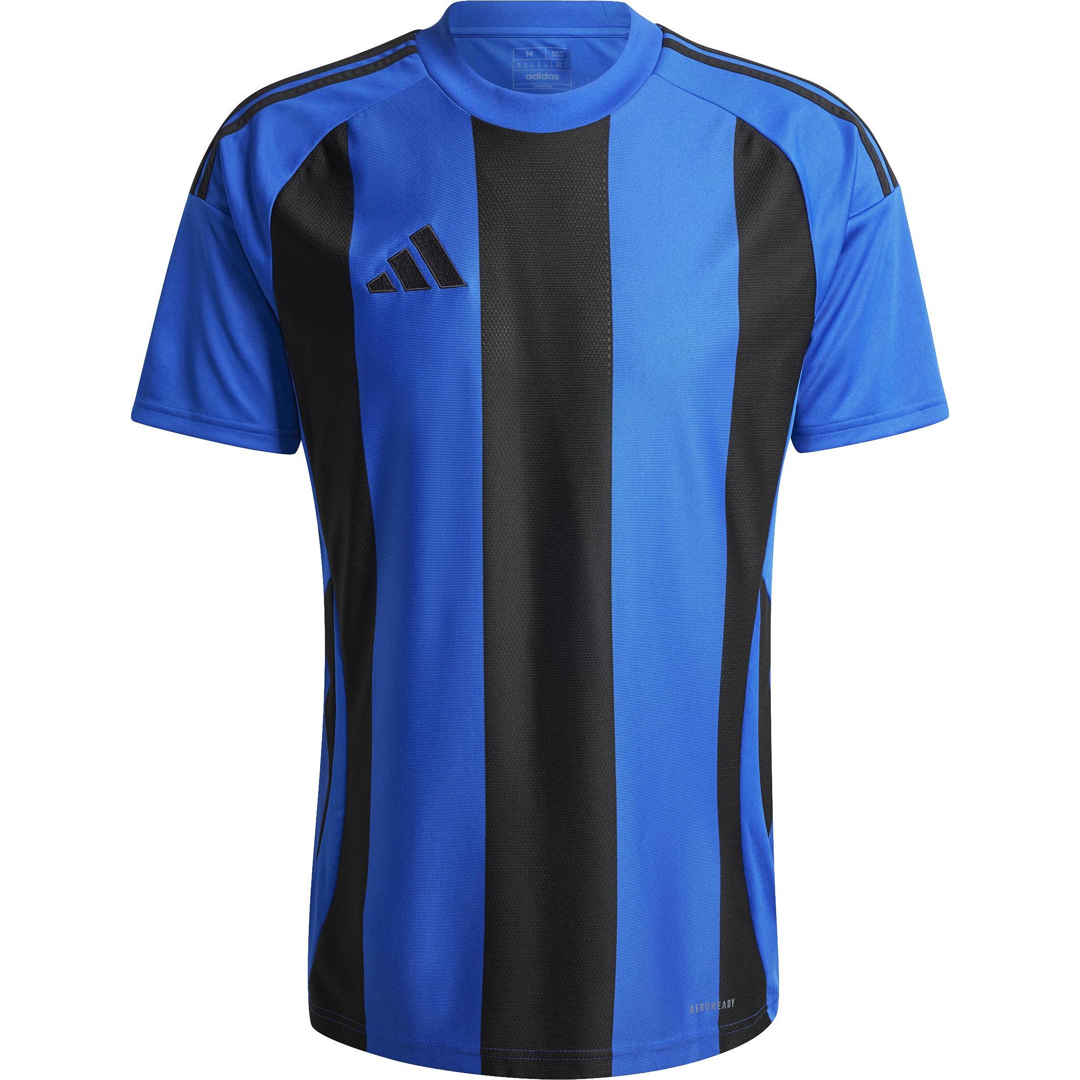 adidas Fussball - Teamsport Textil - Trikots Striped 24 Trikot Blauschwarz 2XL (XXL) (IW2147)