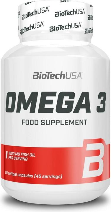 Actual product image Biotech USA BioTech Mega Omega 3, 90 capsules (90 Piece, Capsules)