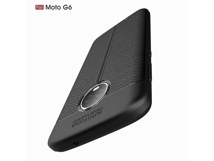 Immagine prodotto Screenguard Motorola Moto G6 Sleeve Design in pelle TPU Cover (Motorola Moto G6)