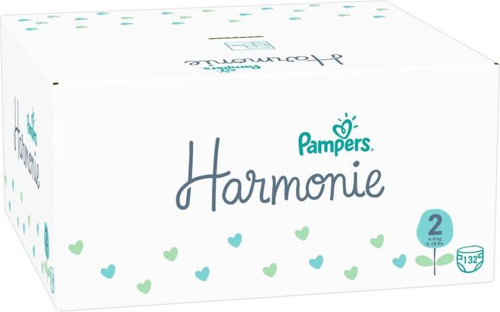 Actual product image Pampers Harmony (Size 2, Half month box, 132 Piece)