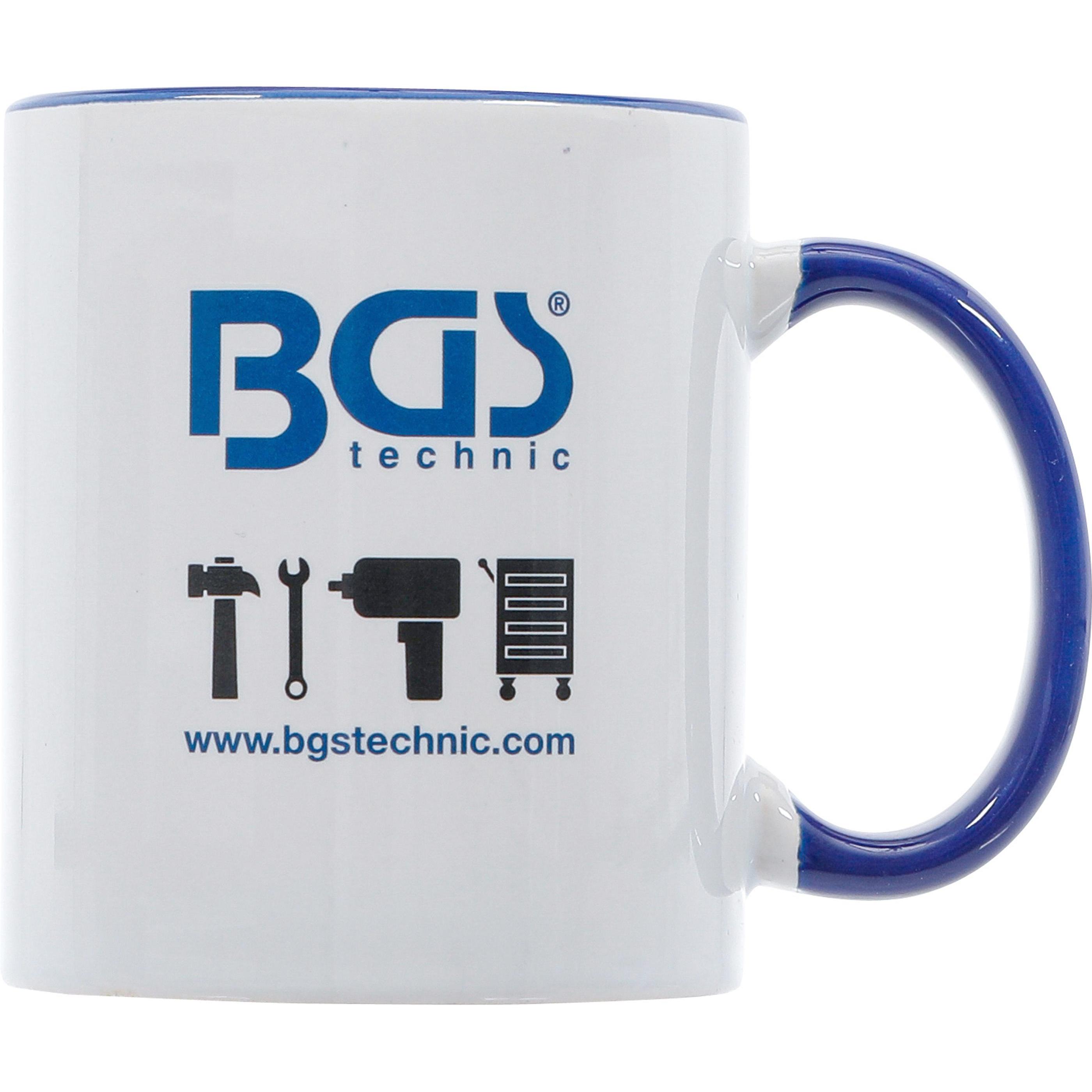 BGS, Tasse,  Kaffeetasse weiss (330 ml)