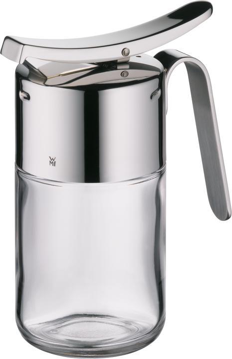 WMF Sirupspender Honigspender 240ml Glasbehälter Barista Edelstahl poliert (Diverse Gewürze)