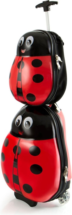 Produktbild Heys Travel Tots -lasten matkalaukku & reppu -setti, lepp??kerttu (22 l)