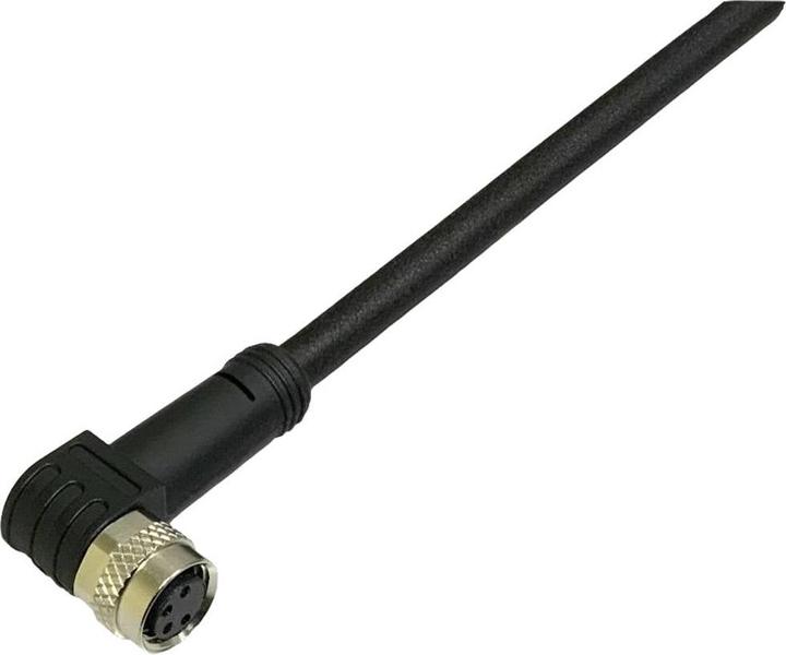 Actual product image BKL Electronic 2700009 Sensor/actuator connection cable M8 coupling, angled 2 m