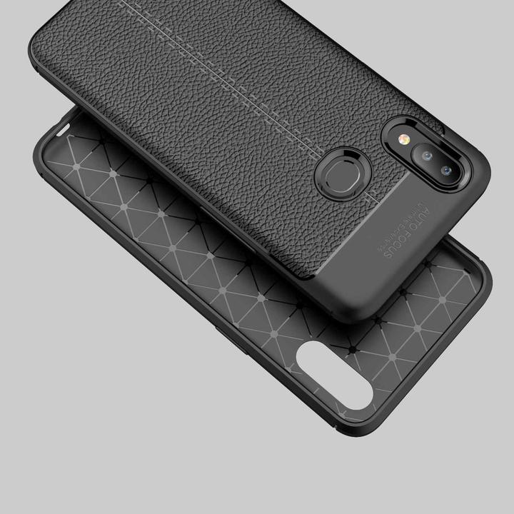 Actual product image Cadorabo TPU Cover Faux Leather Structure (Samsung Galaxy A10s, Samsung Galaxy M01s)