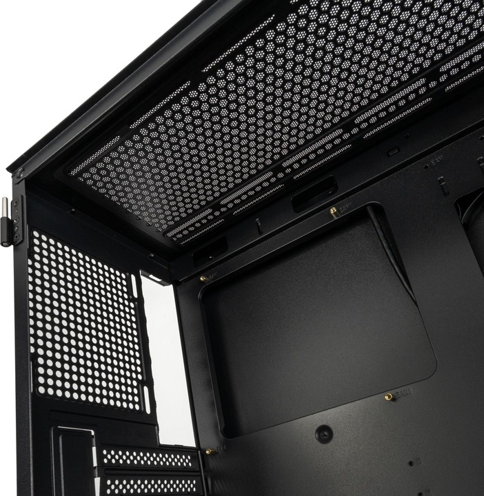 Produktbild Kolink Observatory HF Glass Core Midi Tower Case - Black No Fans