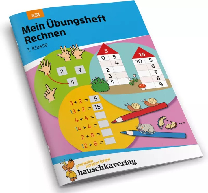 Immagine prodotto Mein Übungsheft Rechnen - 1. Klasse, A5-Heft (Tedesco, Tina Harder, Masha Greune, 2021)
