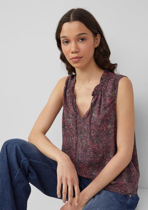 Actual product image S.Oliver Bluse Blusentop aus Viskose (32)