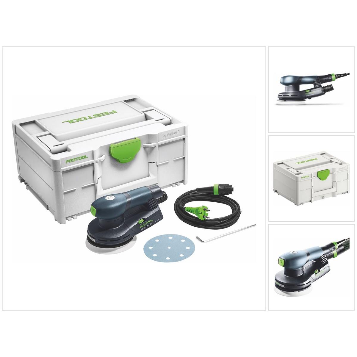 Thumbnail - Festool, Schleifmaschine + Poliermaschine, ETS EC 125/3 EQ-Plus (Exzenterschleifer, 400 W)